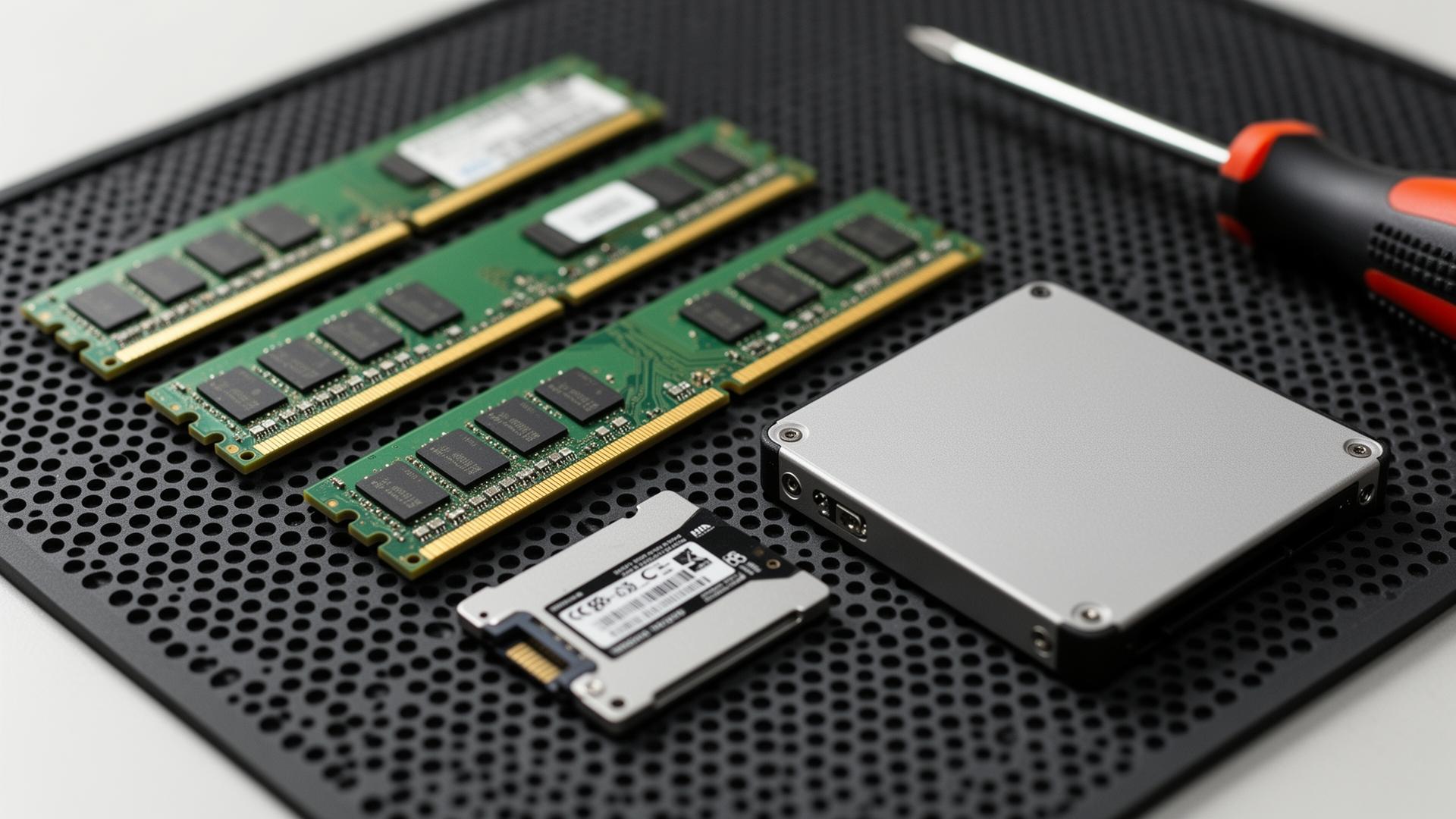 RAM and SSD upgrades ready for computer performance boost in Alexandria, Northern Virginia