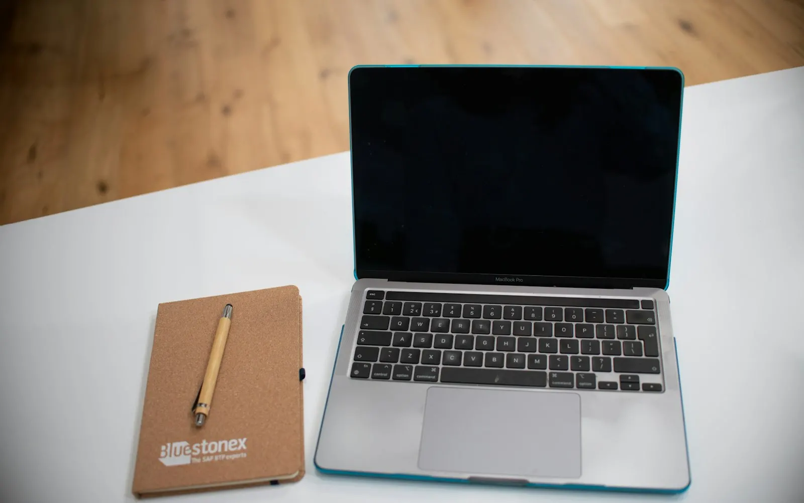 MacBook on a desk — serviced by Mount Vernon Computers