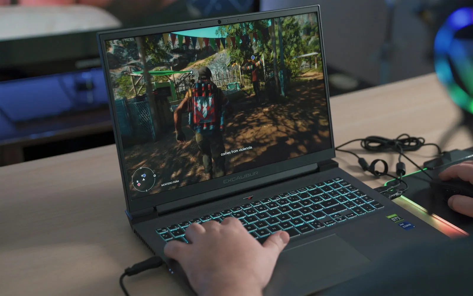 Gaming laptop — serviced by Mount Vernon Computers