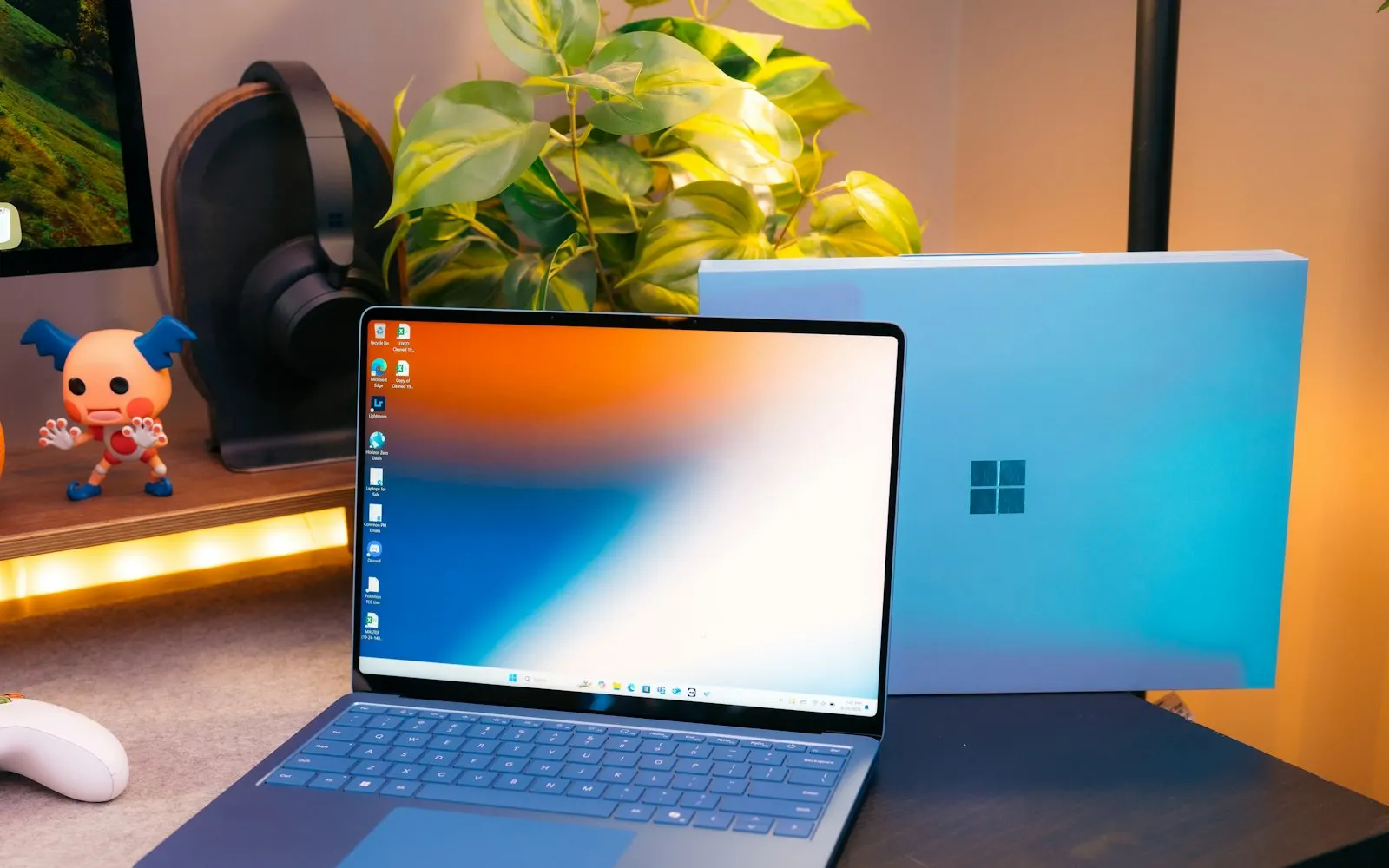 New laptop ready for setup