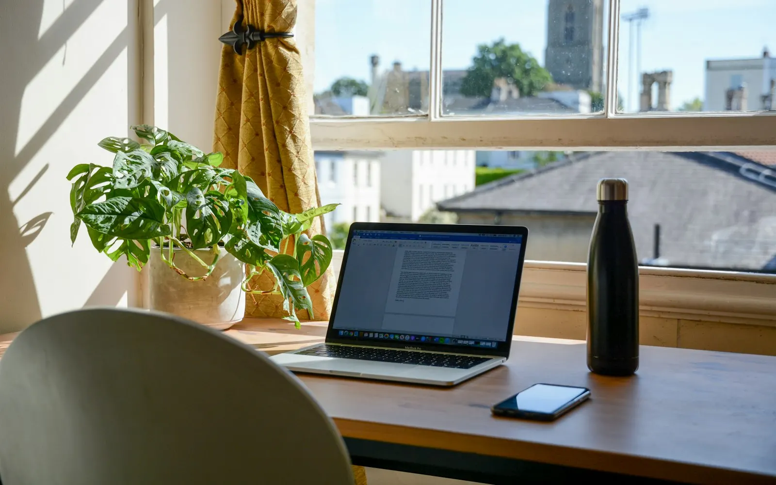 Laptop set up for remote software updates at home